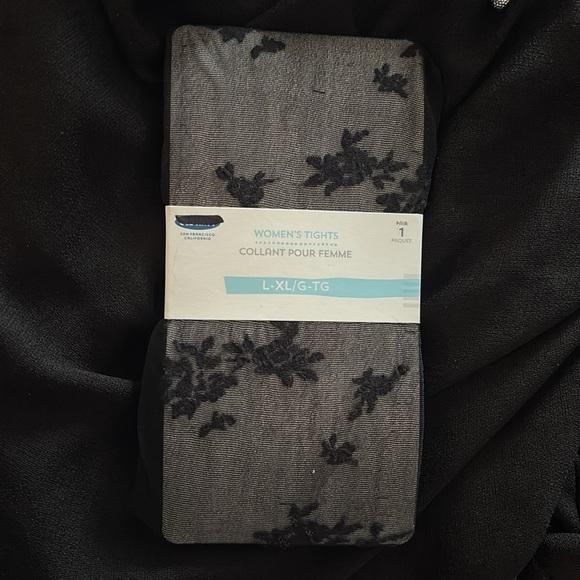 NWT- Old Navy Floral women tights - Picture 3 of 7